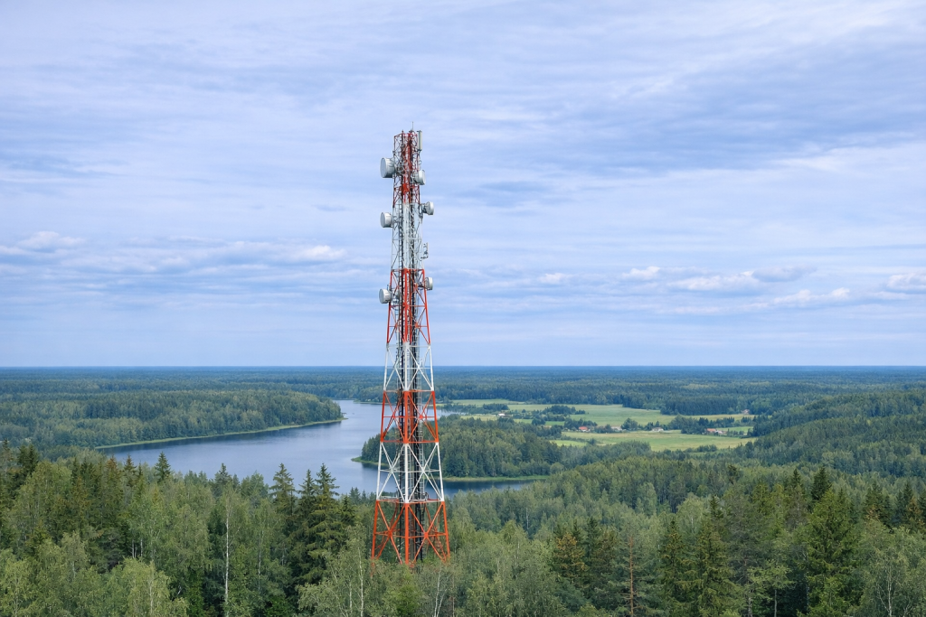 Mobiilsidemast Eesti looduses
